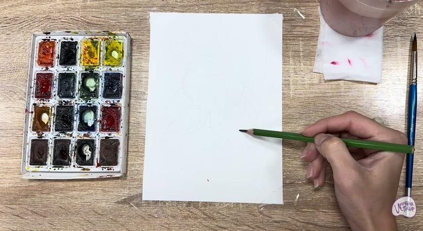 Рисуем Лантана