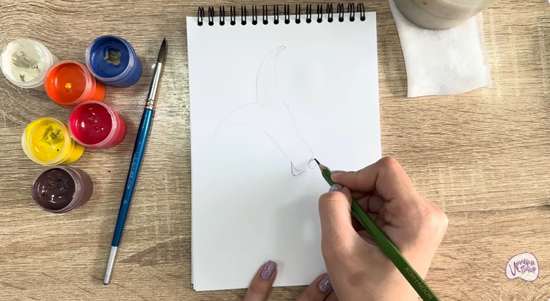 Рисуем Диптерокарпус