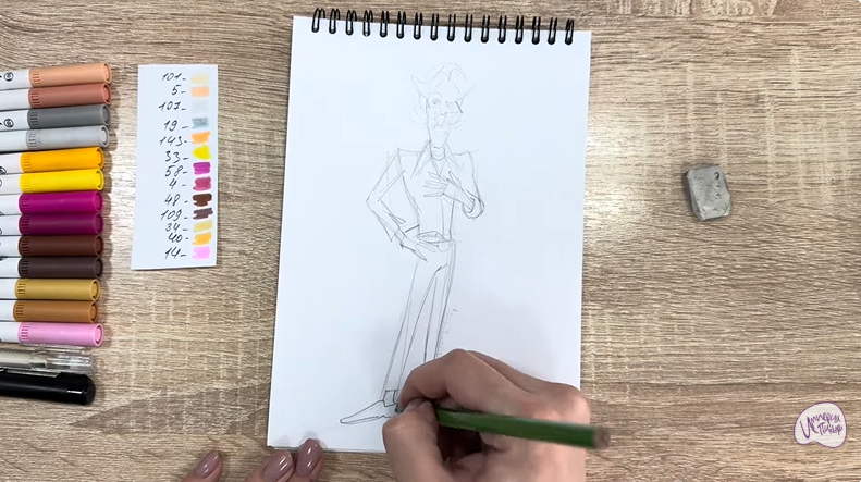 Рисуем Супербро из «Доктор Динозавров»