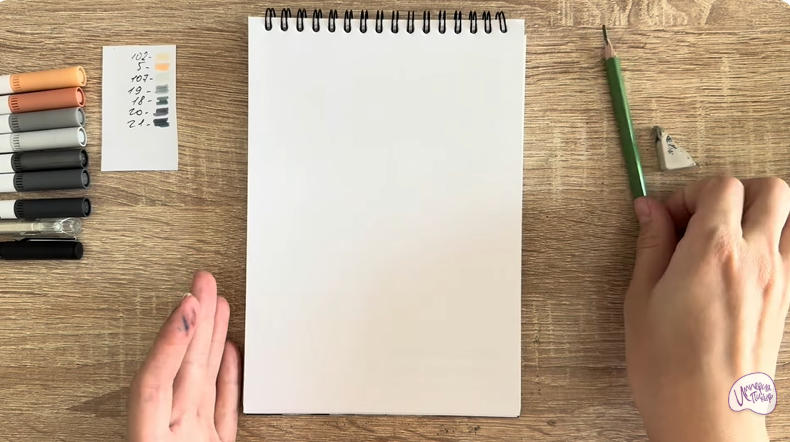 Рисуем Пудра для лица