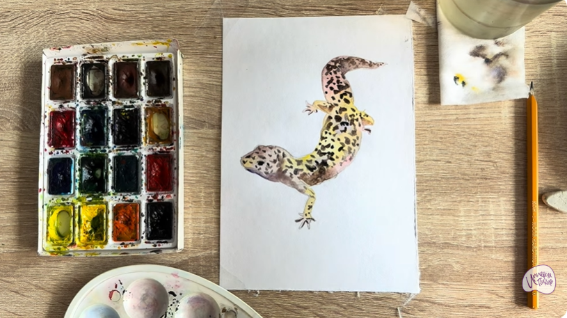 Рисуем Геккон