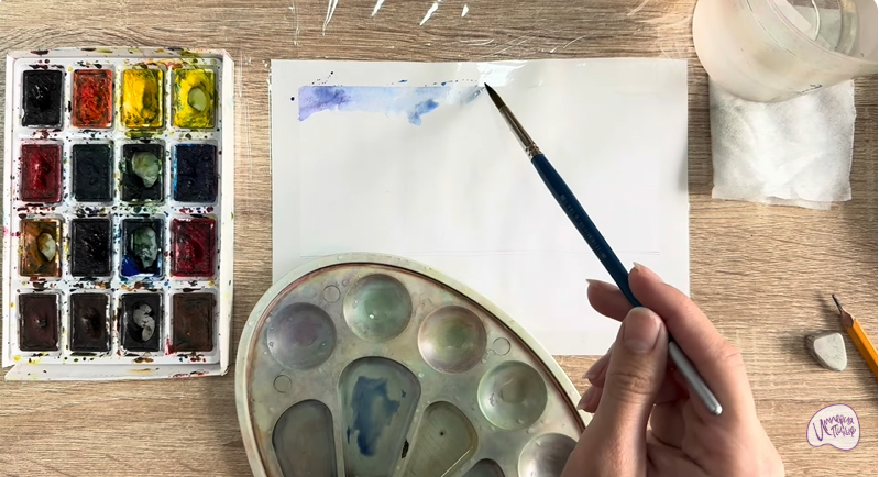 Рисуем Песчаная буря