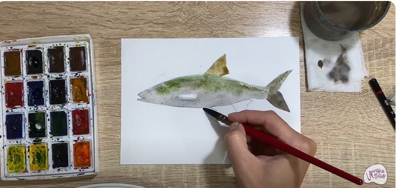 Рисуем Жерех