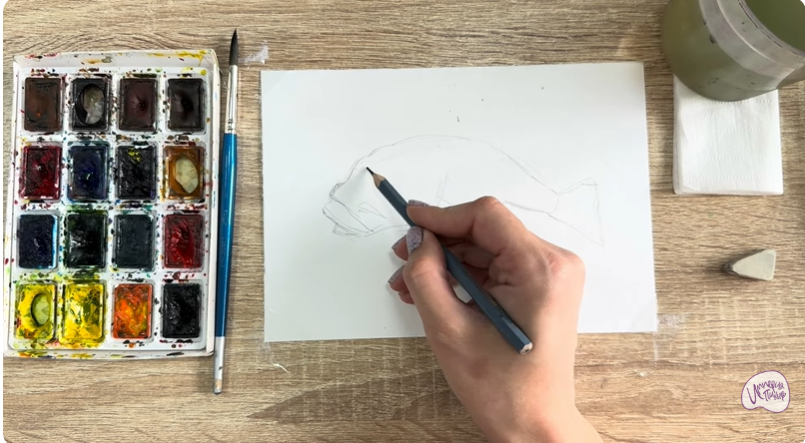 Рисуем Скорпена