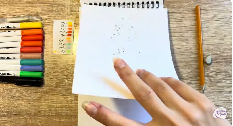 Рисуем Петя из мультфильма  "Домики"
