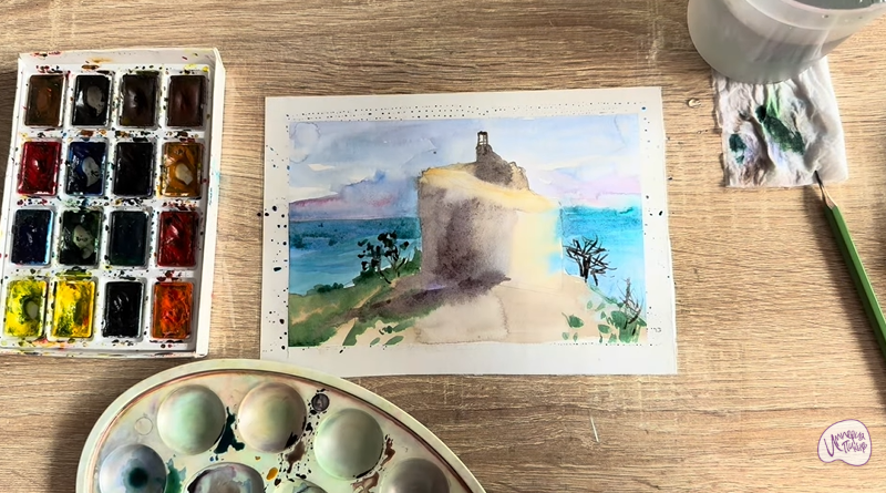 Рисуем Чобан-Кале