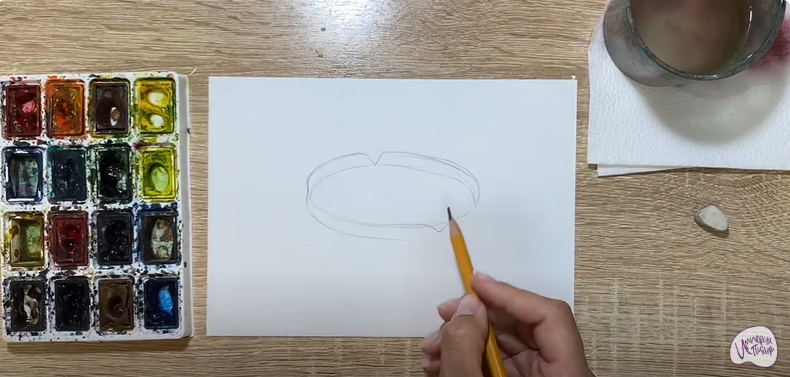 Рисуем Кувшинка