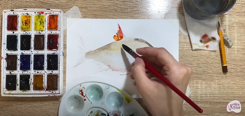 Рисуем Лещ