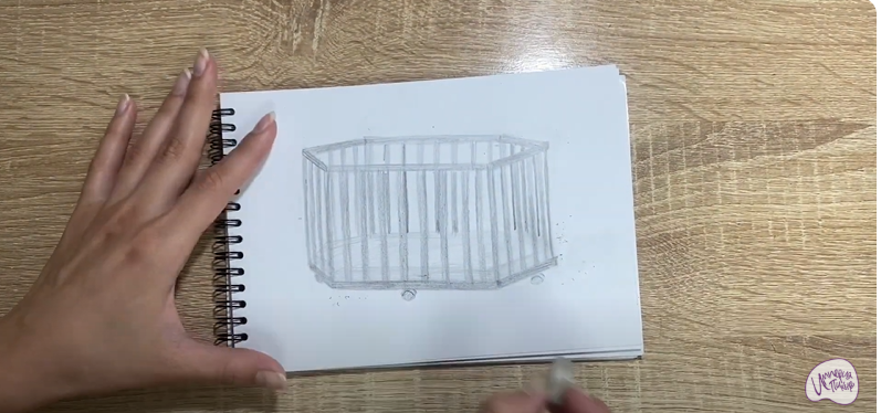 Рисуем Детский манеж