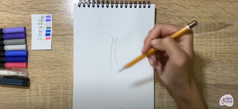 Рисуем Хандра из "Головоломки 2"