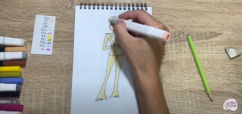 Рисуем Эрика Ван Хельсинг из "Монстры на каникулах"