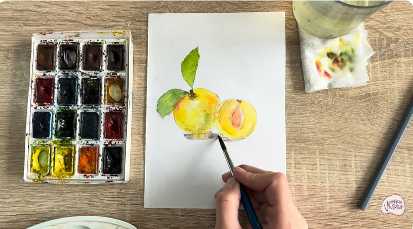 Рисуем Алыча