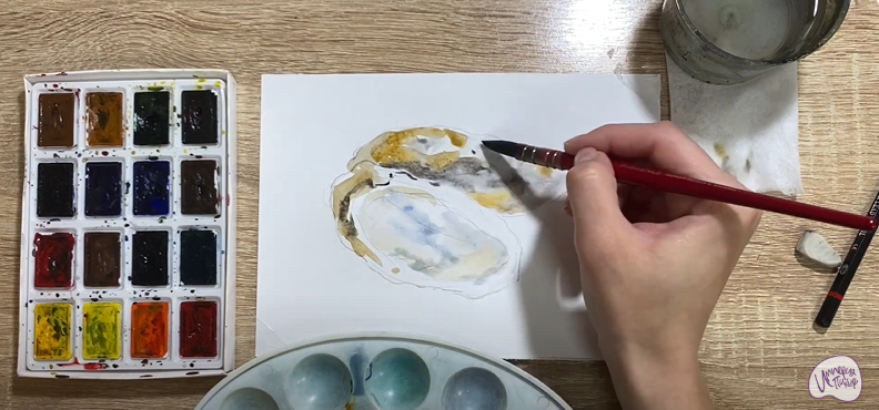 Рисуем Устрица