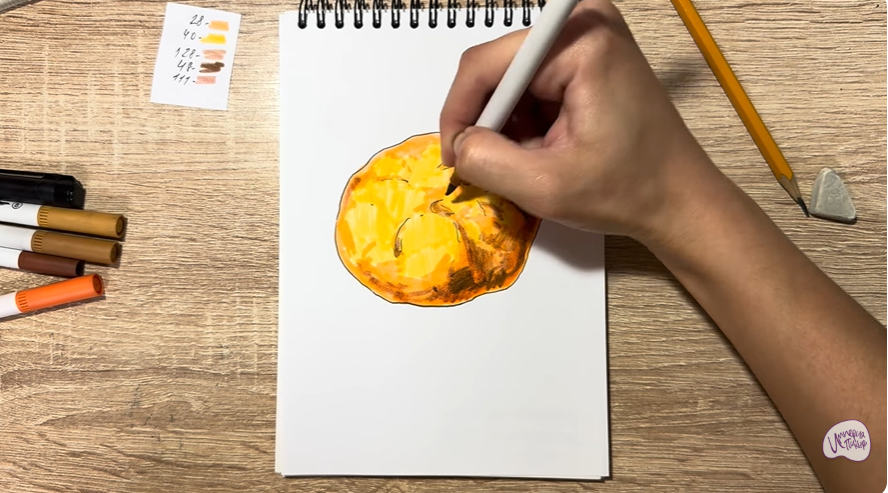 Рисуем Беляш