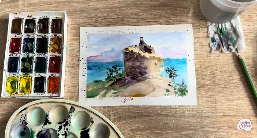 Рисуем Чобан-Кале