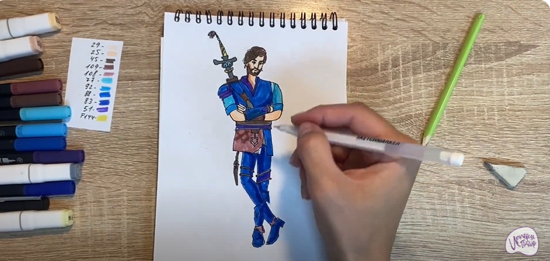 Рисуем Кощей из "Кощей. Начало"