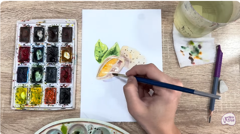 Рисуем Миндаль