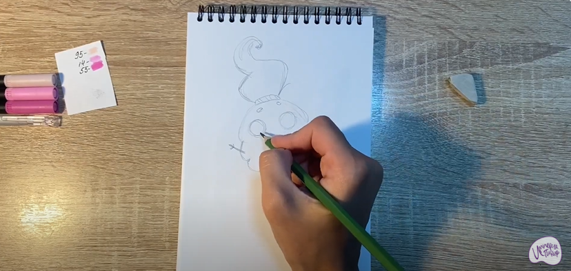 Рисуем Энн из "Лудлвилль"