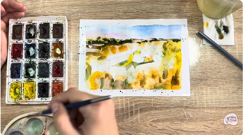 Рисуем Звенигород