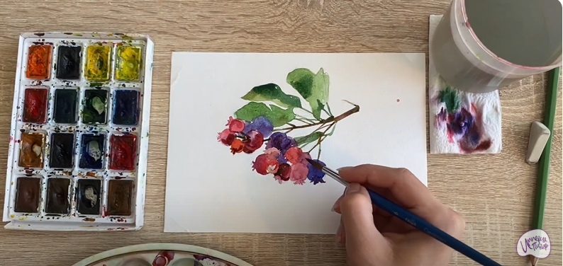 Рисуем Ирга