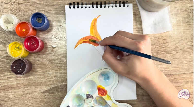 Рисуем Диптерокарпус