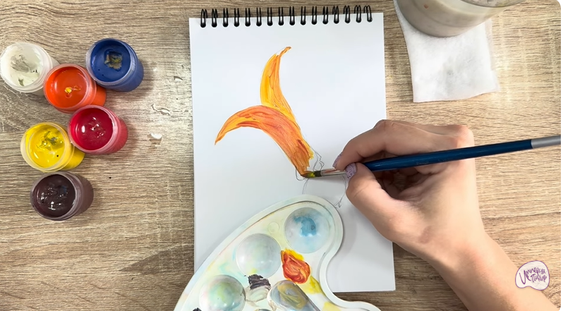 Рисуем Диптерокарпус