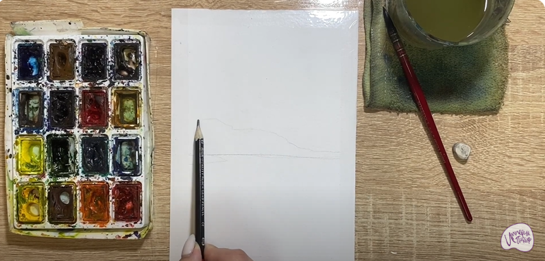 Рисуем Зеркальное отражение