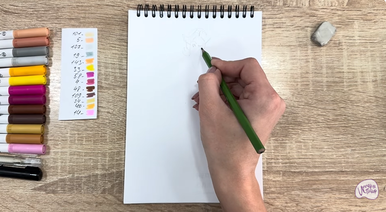 Рисуем Супербро из «Доктор Динозавров»