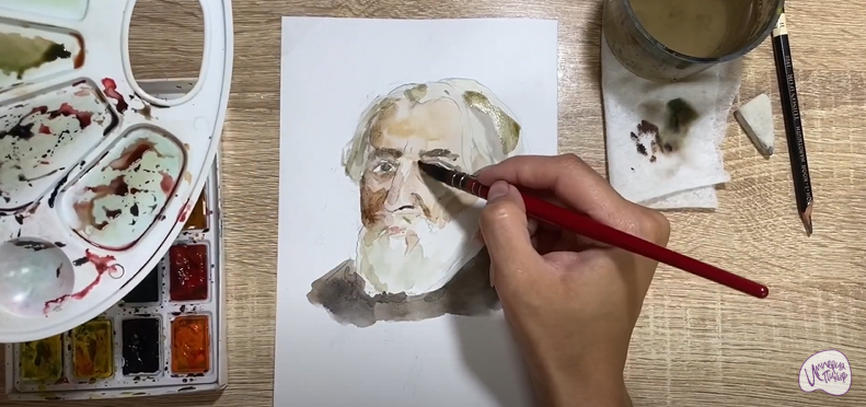 Рисуем Иван Сергеевич Тургенев