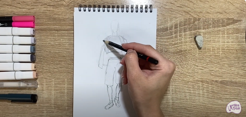 Рисуем Сейджуро Акаши