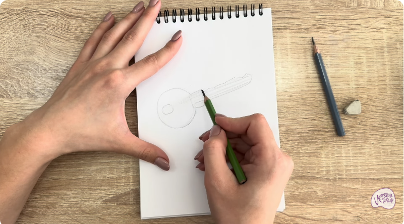 Рисуем Ключ