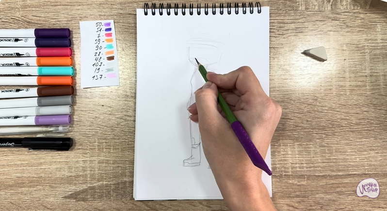 Рисуем Искра из "Джи-Джи Бонд"