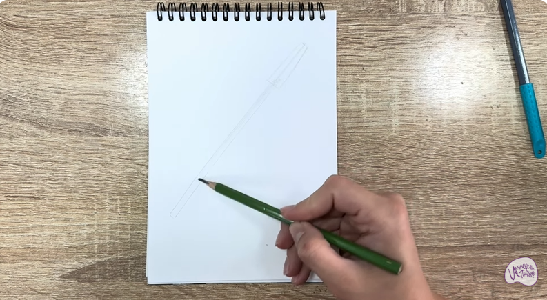 Рисуем Щеточка для бровей