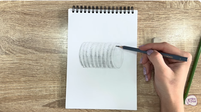 Рисуем Бигуди с липучкой