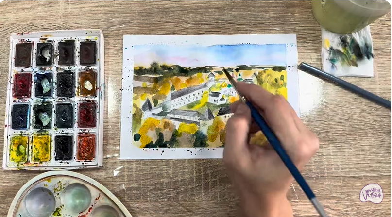 Рисуем Звенигород