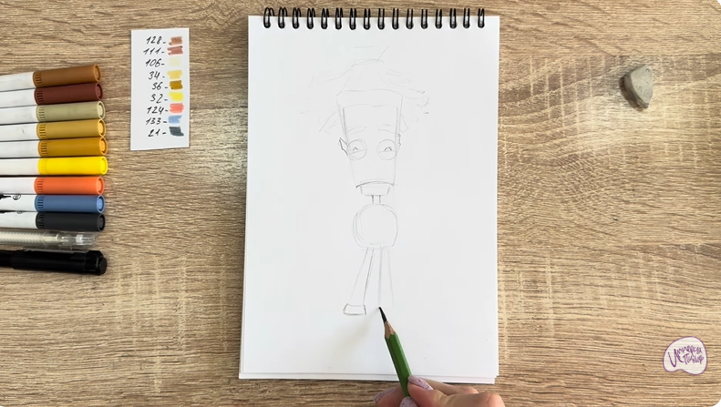 Рисуем Баквит из "Герои Энвелла"