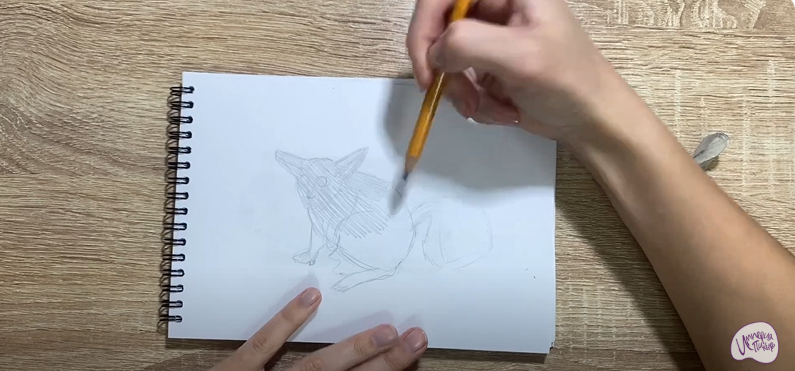 Рисуем Галаго