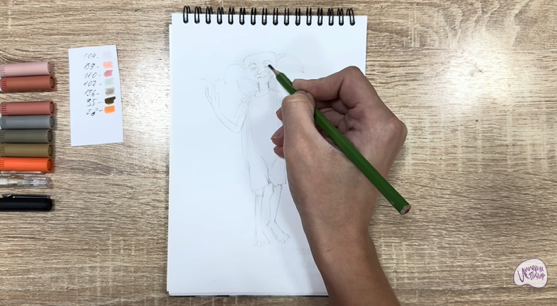 Рисуем Добби