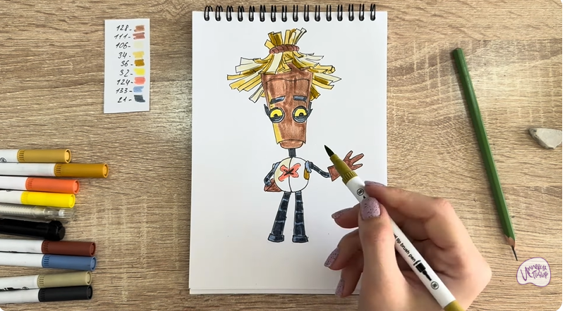 Рисуем Баквит из "Герои Энвелла"