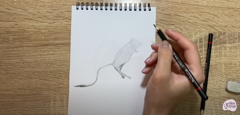 Рисуем Тушканчик