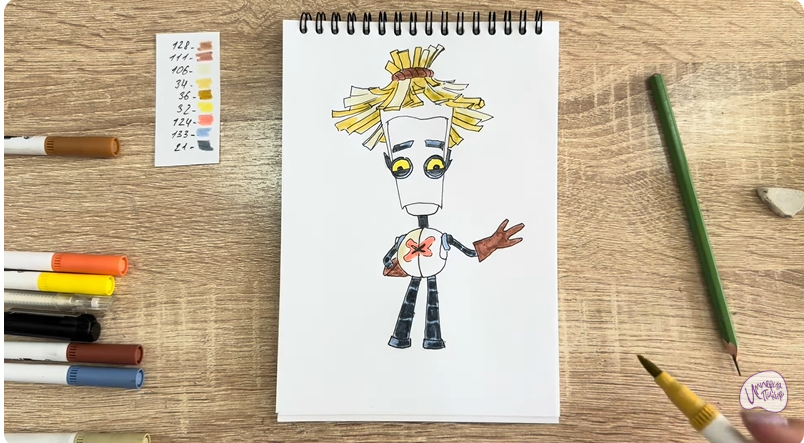 Рисуем Баквит из "Герои Энвелла"