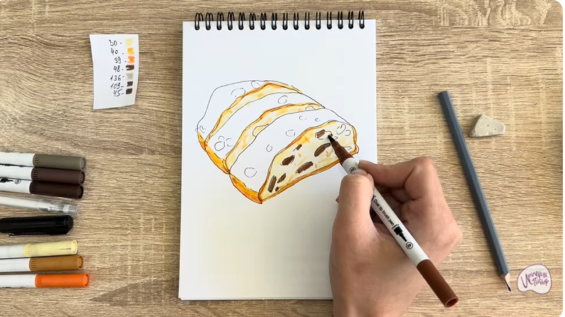 Рисуем Штоллен