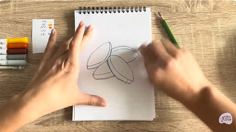 Рисуем Калиссоны