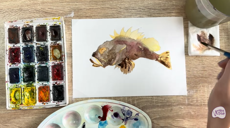 Рисуем Скорпена