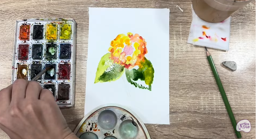 Рисуем Лантана