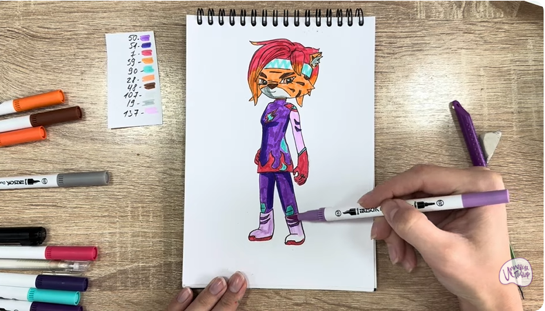 Рисуем Искра из "Джи-Джи Бонд"