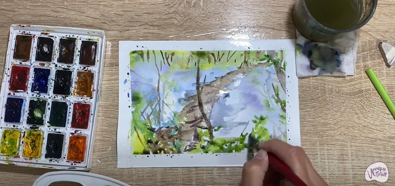 Рисуем Бобровая платина