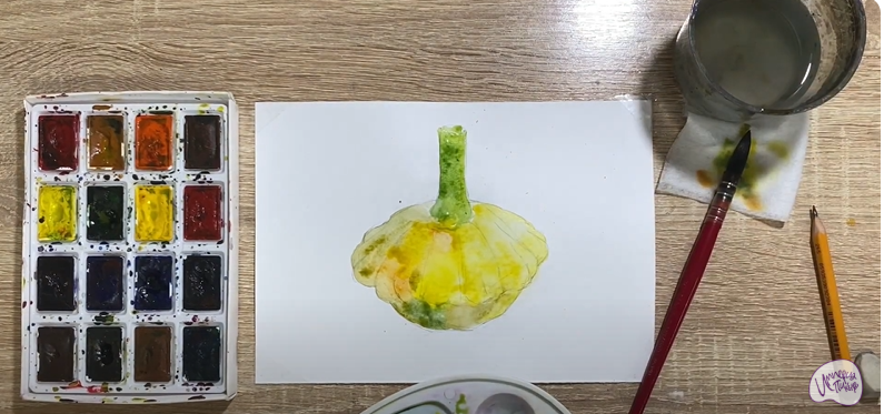 Рисуем Патиссон