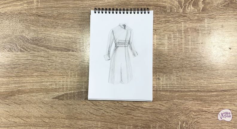 Рисуем Кафтан