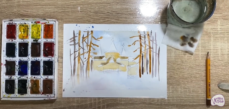 Рисуем Великий Устюг